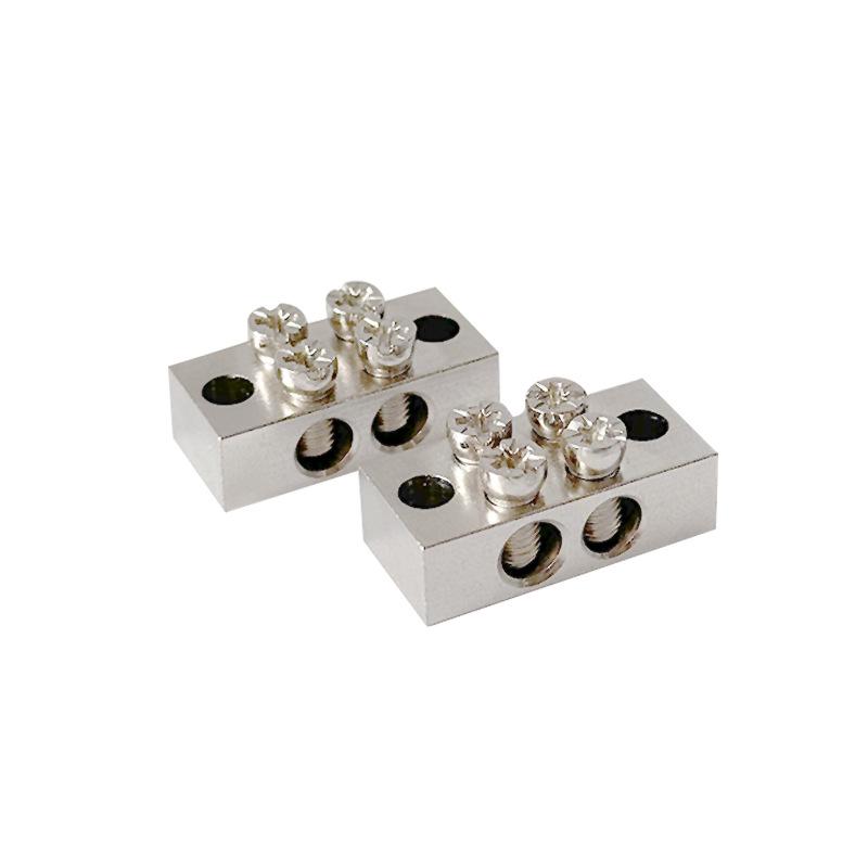 2-Hole Copper Terminal Block, 9×14×30 Distribution Box