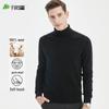 Shanshan Men's 100% Pure Wool Turtleneck Pullover Sweater