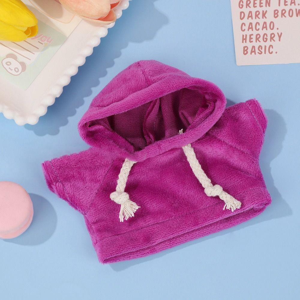 Multicolor Doll Hoodie Hand-made Doll Clothing Accessories Cotton Dogs Hoodies  15cm Doll