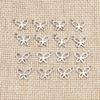 50pcs Small Elephant Butterfly Charms Pendant Stainless Steel DIY Jewelry Making Accessories Findings for Earrings Bracelet