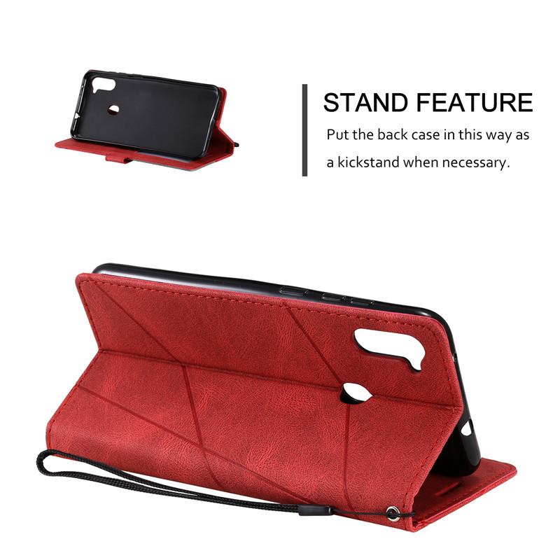 Etui Flip Magnetyczne Skórzane na Samsung A51 Dla Samsung Galaxy A51 A01 A11 A21s A71 A31 A41 A81 A91 5G Portfel Etui na Telefon