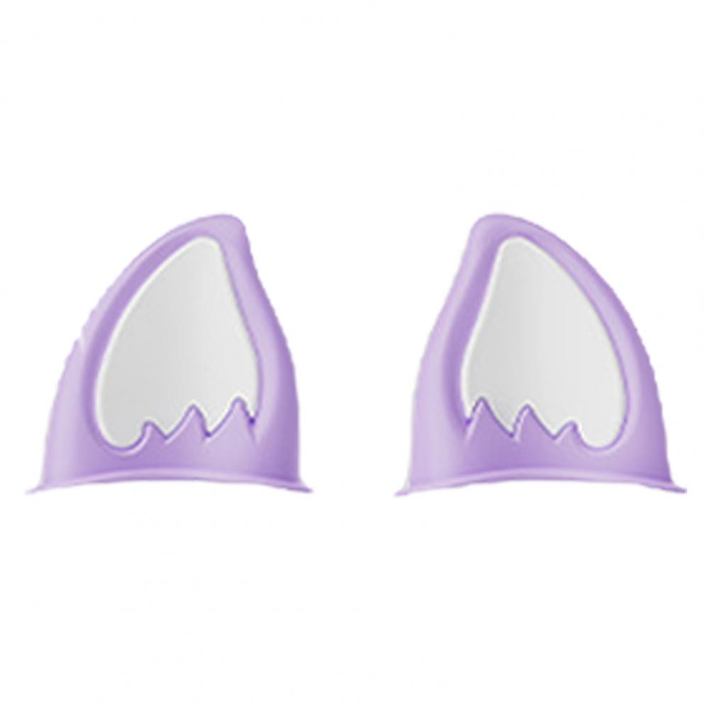 Аксессуар для ушей шлема Украшения кошачьи уши для мотоциклетного шлема для самоката велосипеда Клейкие Мотоцикл для скейтбординга для езды на велосипеде