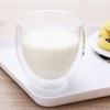 Milk Mug Lightweight Heat Resistant Double Wall Double Layer Glass Mug Tea Coffee Milk Mug