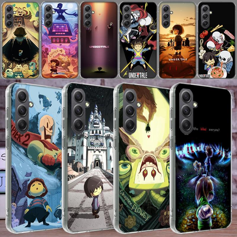 Chapter art Undertale Phone Case for Samsung Galaxy A54 A14 A24 A34 A17 A37 A57 A55 A35 A25 A15 A16 A26 A36 A56 A13 A23 A33 A53