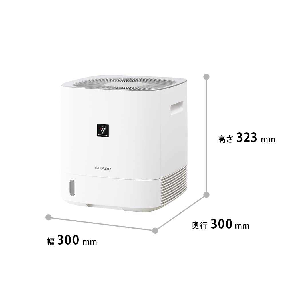 Sharp Clothes Drying Dehumidifier Plasmacluster 7000 Dehumidifying Well Even In Winter Desiccant Method Low Compact CV-P60-W 5.6L/day &