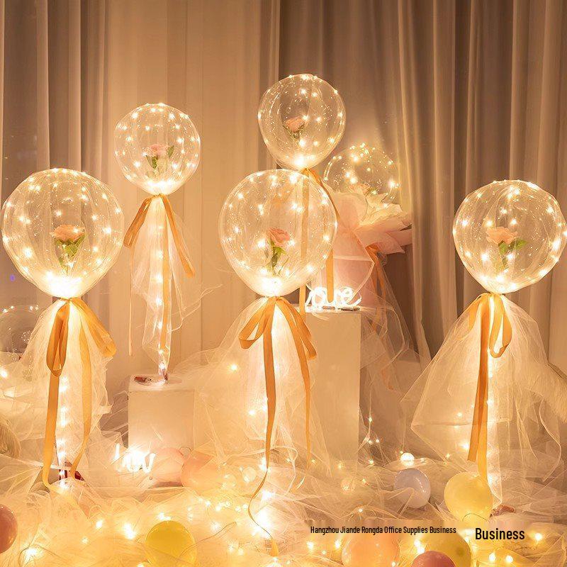 Romantic Proposal & Birthday Indoor Balloon Decoration Set