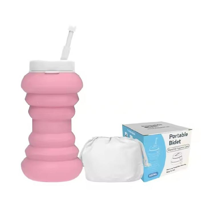 Silicone Bidet Sprayers For Feminine Wash 600ml Large Capacity Easy To Use And Clean Comes In 5 Color