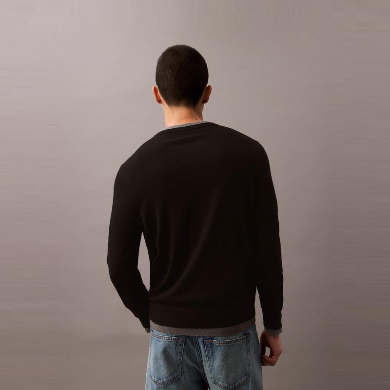 Calvin Klein Sweaters Men's Crew Neck Moderate 40QM313