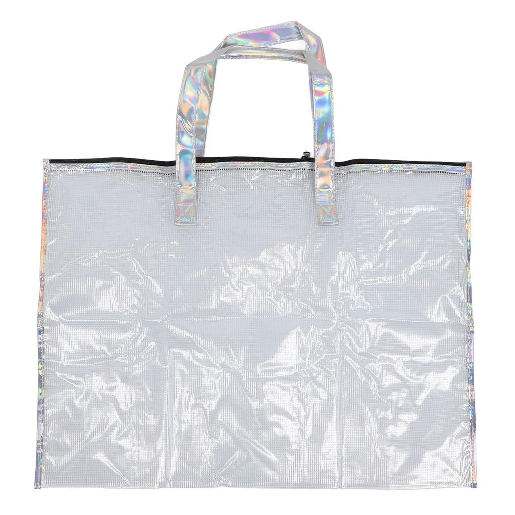 Art Portfolio Bag Laser Design Large Capacity Waterproof Artwork Posters Storage Bag for School