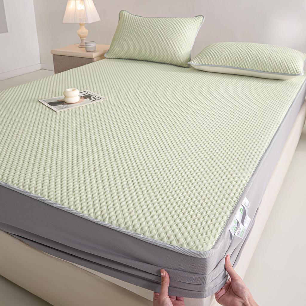 Class A Ice Silk Cooling Mat for Mother-Baby - Summer Bestseller, Washable, Fitted Sheet Design