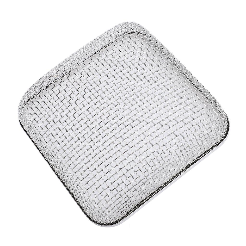 RV Furnace Vent Screen 4.5 X 4.5 X 1.3in with Installation Tool Stainless Steel Mesh Vent Cover for RV Water Heater