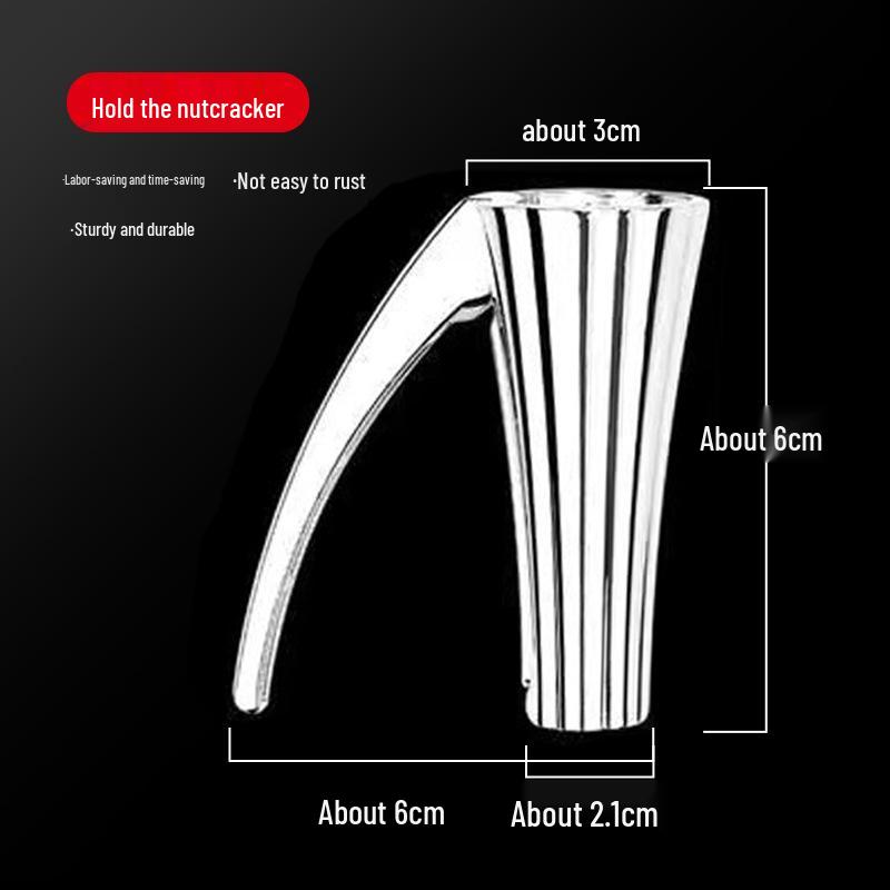 Multi-functional German Walnut & Hazelnut Peeler and Cracker Tool