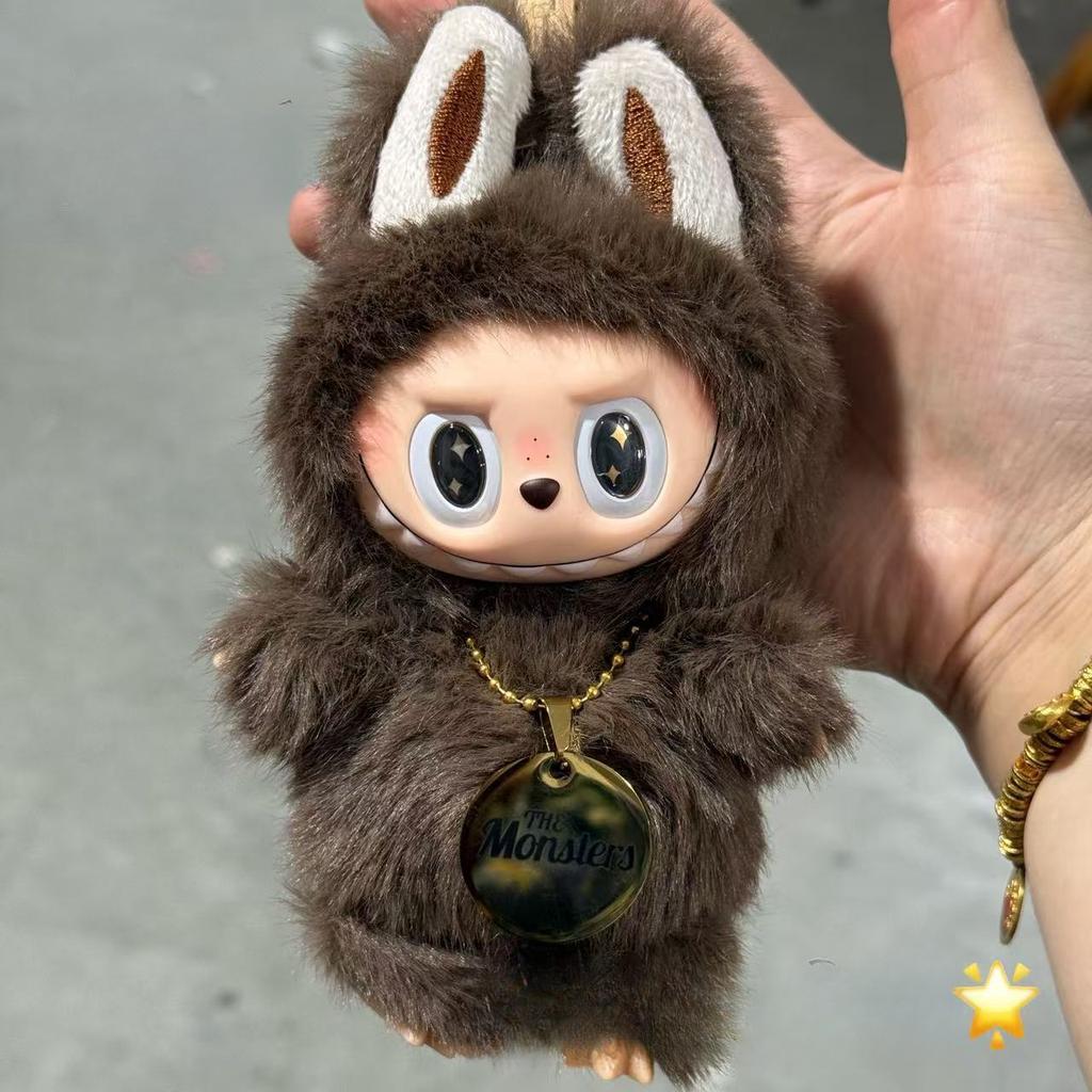 Cute Plush Toy Head Keychain Pendant, Can Be Used To Hang Keychains or Backpacks, Real Vinyl Pendant Halloween Christmas Gifts