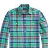 Polo Ralph Lauren Classic Fit Plaid Oxford Workshirt Men Shirts Green MNPOWOV16823-524