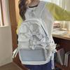 Zaino Zaino Scolastico da Donna 1011 Nuovo Grande Capacità Zaino da Pendolare Borsa Dolore Stile Fiocco Balletto Zaino Scolastico per Studente di Scuola Media