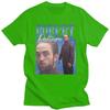 Robert Pattinson 90s Vintage Unisex Zwart T-shirt Unisex T-shirt Oversized Grafische T-shirts 100% Katoen T-shirt Unisex Dames T-shirts Tops