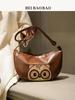 New Cute Cartoon Versatile Crossbody Dumpling Bag - Light Luxury Trend