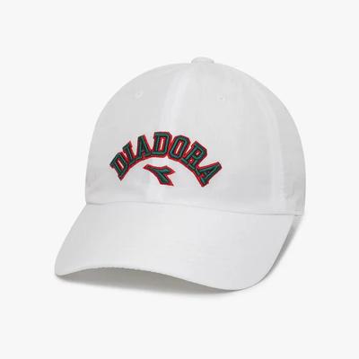 Basic Woven Ball Cap WHITE