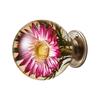 Door Pulls Unique Resin Wardrobe Knob Cupboard Handle Modern Furniture Handle Crystal Ball Shape Cabinet Door Handle