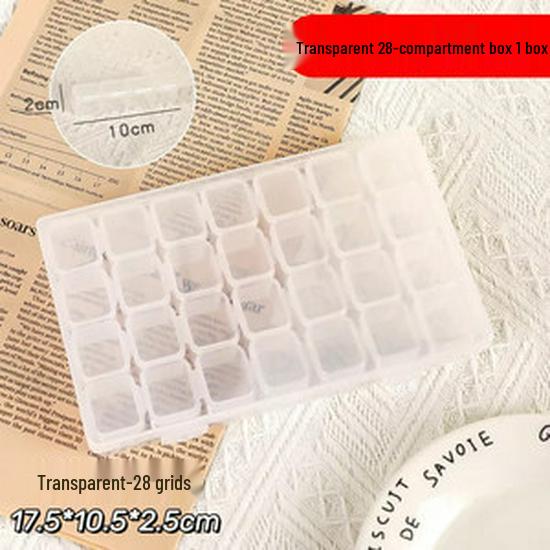 

Multi-Layer Jewelry Storage Box: Earring, Necklace, Bracelet, Ring Organizer with Large Capacity and Portable Design 17.5*10.5 cm