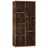 VidaXL Armoire à livres Chêne fumé 50x25x106 cm 815444