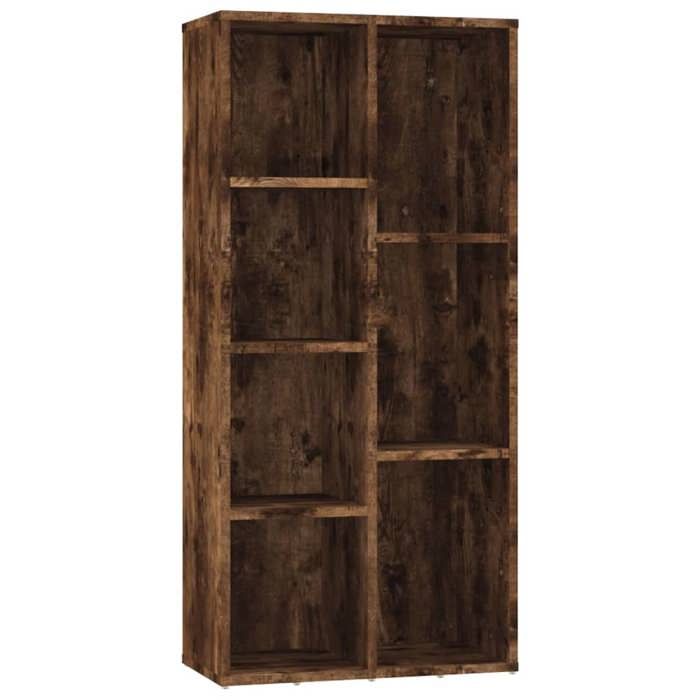 VidaXL Armoire à livres Chêne fumé 50x25x106 cm 815444