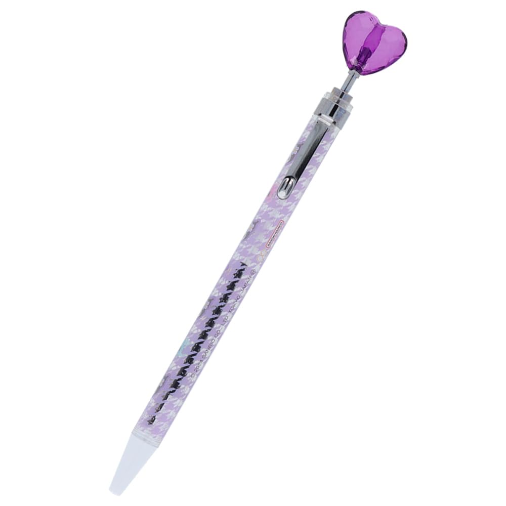 

Sunstar Stationery Sanrio Character Ballpoint Pen with Y2K S4655192 Oil-Based Mascot, Kuromi,