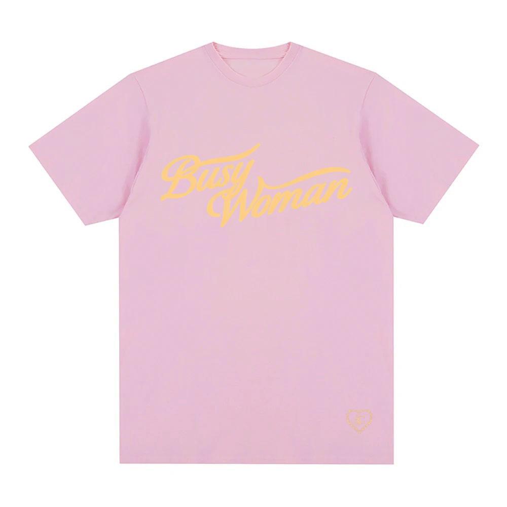 Busy Woman Tee 2026 New Sabrina Carpenter TEE 100% Cotton Comfortable High Quality T Shier Cartoon Print Top Round Neck Soft Tees