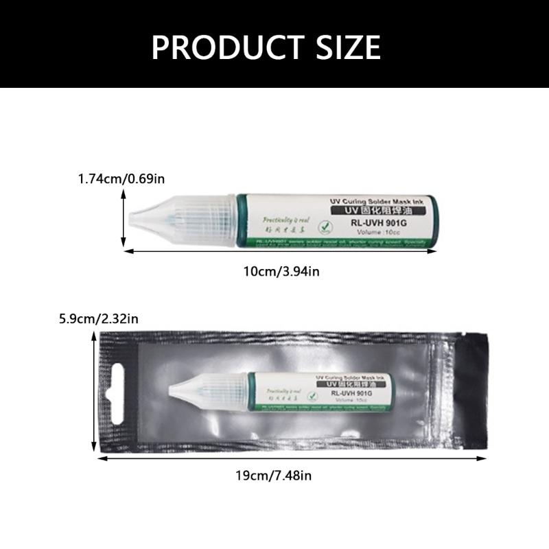 Fast Curing UVs Solder Mask Oil for PCB Manufacturing and Repair Professional Superior Board Protections