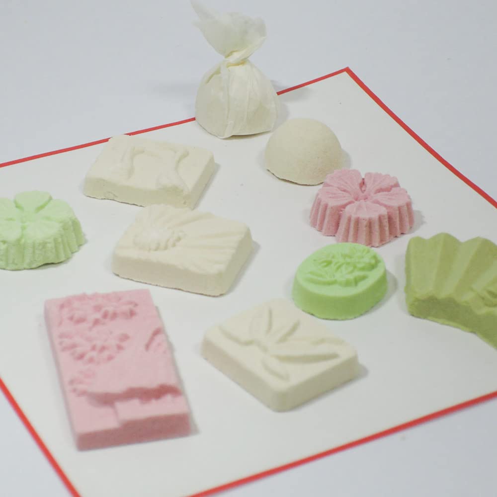 Fukuya Beautiful Flavors Kyoto Wasanbon Sugar Dried Confectionery Gift Set (Large)