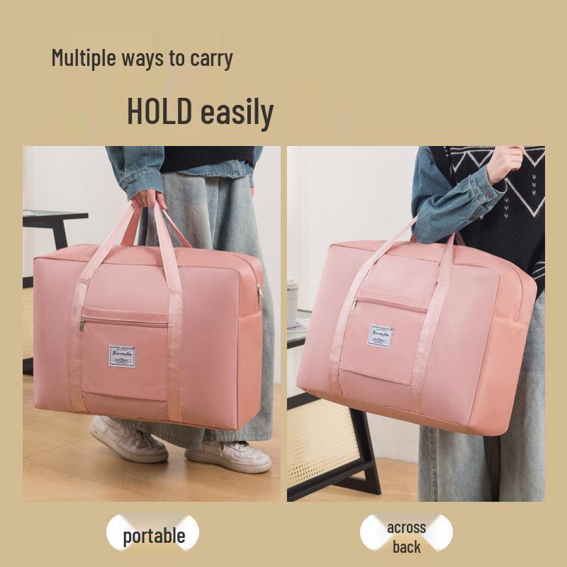 Women's Large Capacity Portable Travel Tote for Short Trips and Maternity Storage