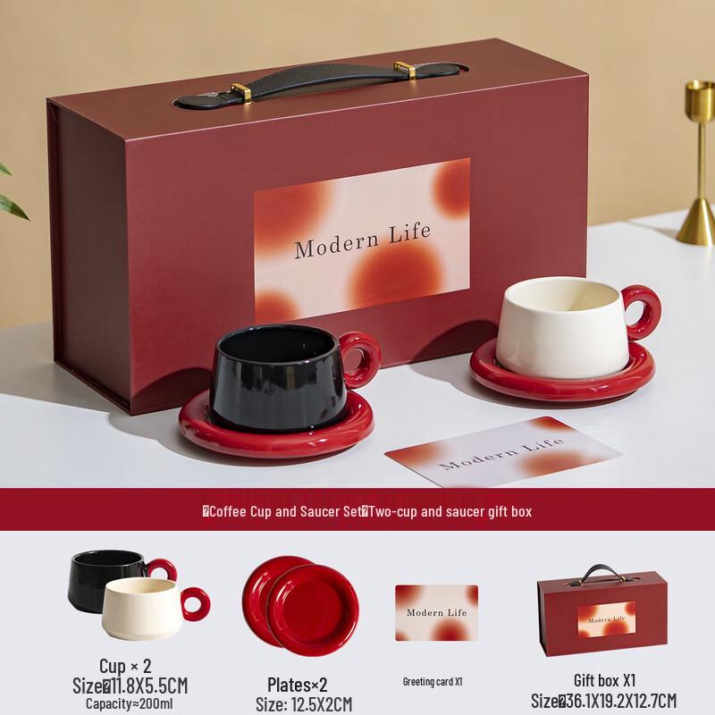 KANGMO European Style Ceramic Wedding Tea Set