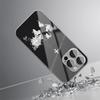 Minimalist travel-themed airplane route pattern electroplated phone case for iPhone 17 16 15 14  13  12 11 11Pro 11ProMax