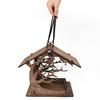 Attractive Bird Feeder Exquisite Wood Hanging Easy Assemble Birdhouse Feeder for Home
