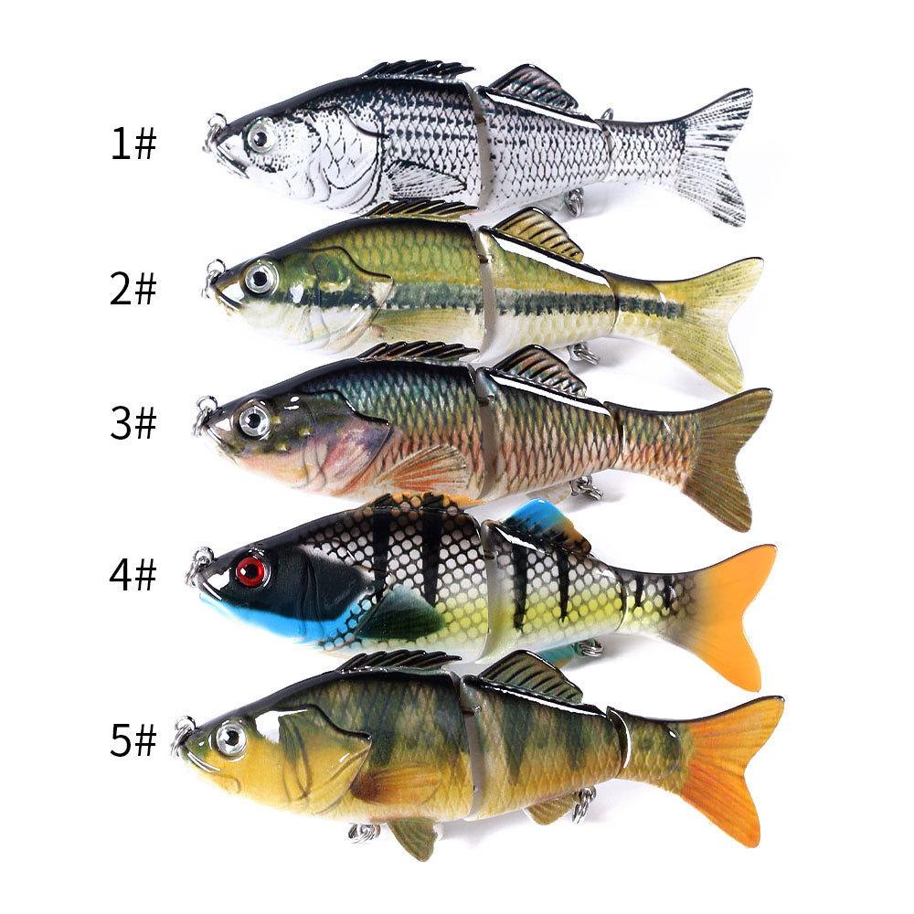 

Lure bait multi-section fish imitation bait5pcs10cm18g6Hard bait hook boxed fishing gear fishing equipment 10cm-18g