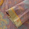 Retro Chinese-Style Cotton Gauze Nightdress - Women's Nine-Sleeve Mid-Length Spring/Autumn Homewear