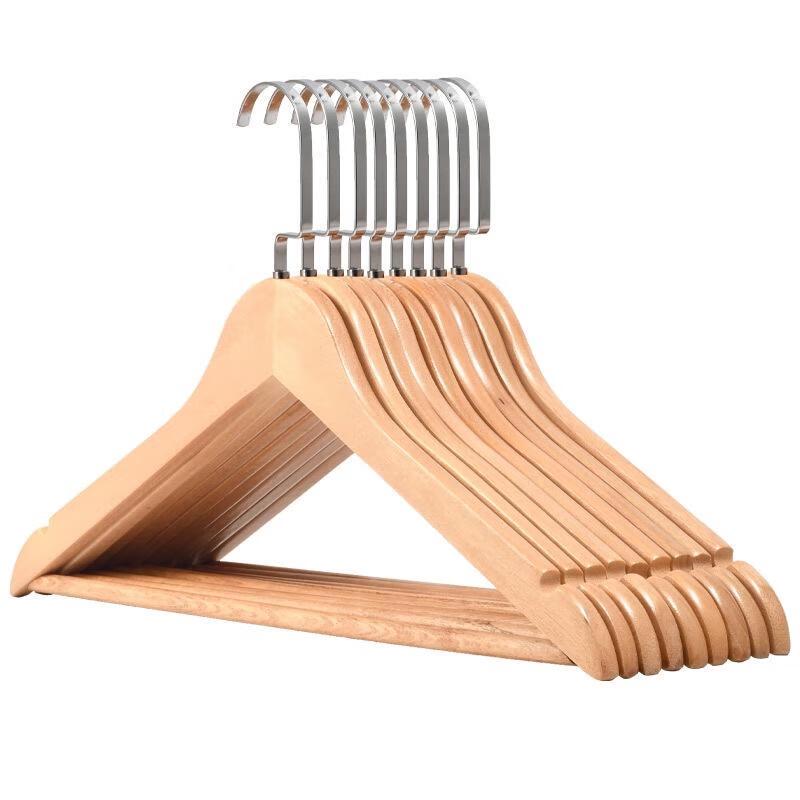 Vintage Solid Wood Clothes Hangers