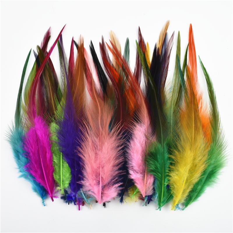 

20Pcs Pheasant Feathers for Crafts Jewelry Decoration Dream Catcher Small Black Chicken Carnival Handicraft Accessories Decor