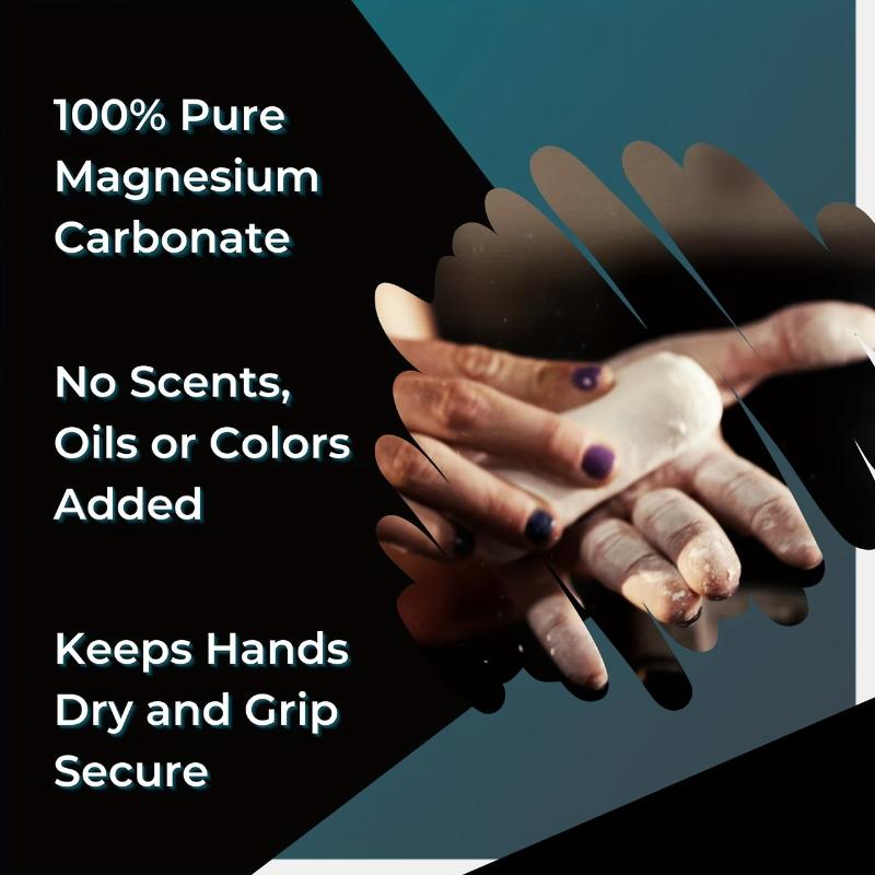 1/2/4Pcs Durable Fitness Magnesium Carbonate Chalk Anti-Slip for Martial Arts Weightlifting Rock Climbing Sports