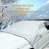 Car Snow Shield Magnetic Absorption Thickened Car Shield Sun Protection Car Front Windshield Snow Shield General Purpose