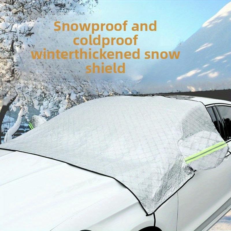 Car Snow Shield Magnetic Absorption Thickened Car Shield Sun Protection Car Front Windshield Snow Shield General Purpose