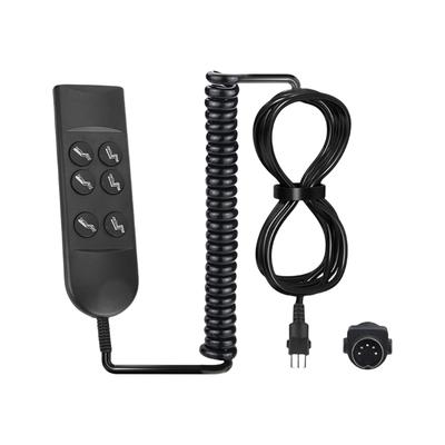 Controlador de Cadeira Reclinável Elétrica Botão de Cadeira Elevatória Controle Manual 6 Botões 5 Pinos Interruptores Manuais Para Eletrodoméstico