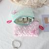 Cute Bow Coins Wallet Zipper Coin Purse Headphone Lipstick Case Mini Cosmetic Bag Portable Key Card Bag Kids Cute Purse Wallets