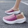 Summer Women Sneakers Casual Plus Size Flats Loafers Soft Elevator Beach Walking Sports Shoes Lightweight Slip On