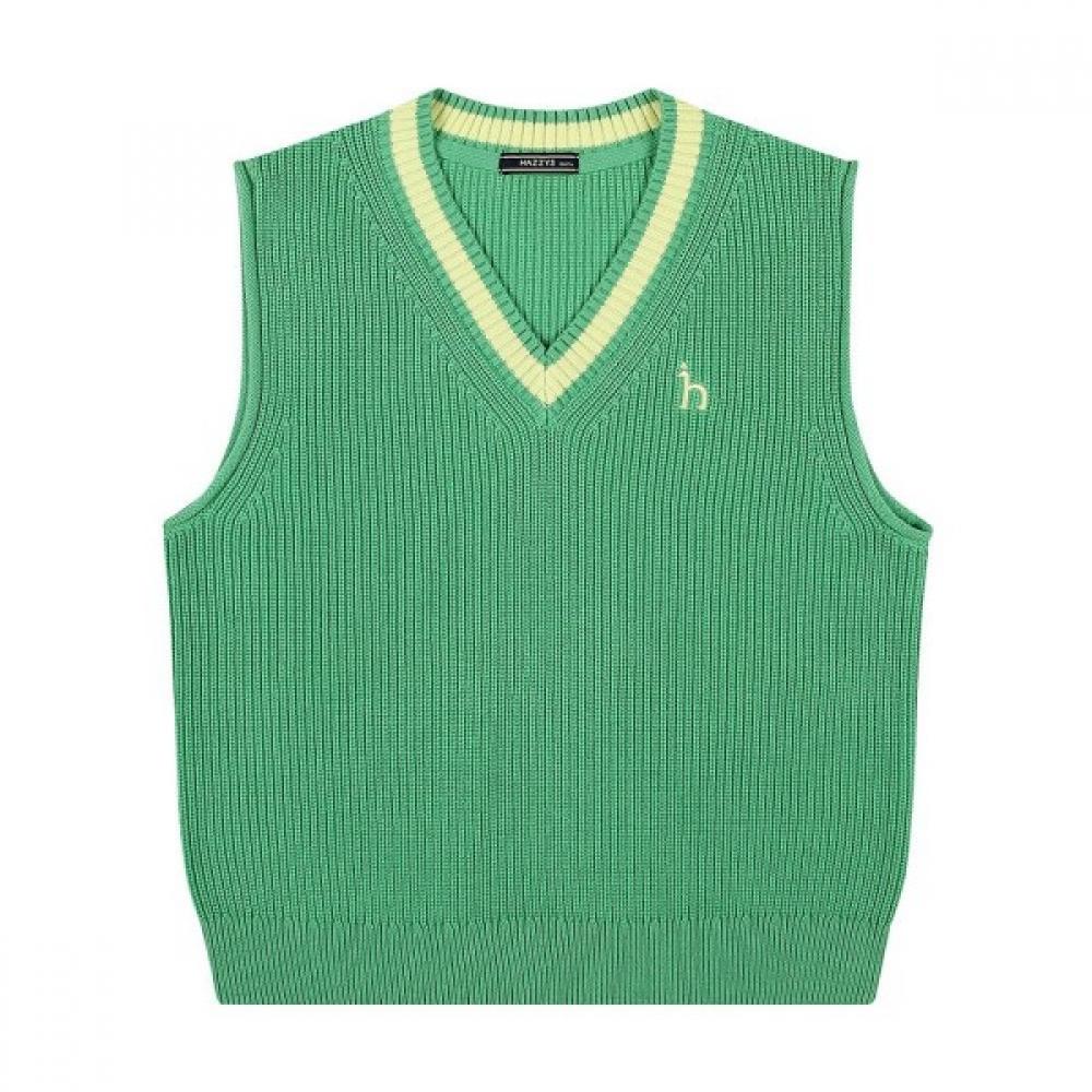 [hedges Kids] Vestă Pulover Organică Earth Verde Hus02kv02m Gn