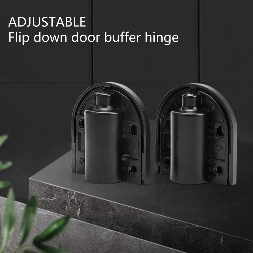 Heavy Duty Adjustable Flip Up Door Hinges Supports 4 To 10kg Easy Installation Flip Up Cabinet Hinge for Vanity Cabinets