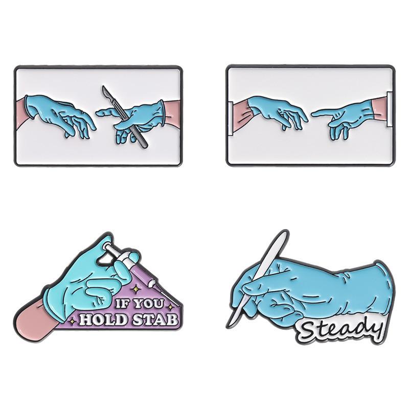 Vibrant Cartoon Themed Brooch With Adjustable Design Perfect For Daily Wear