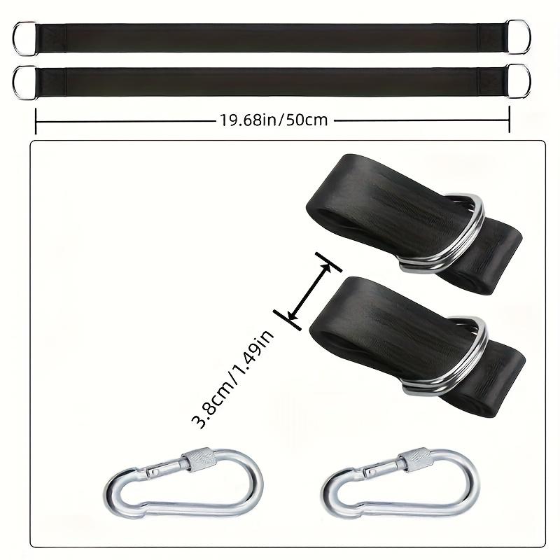 Durable Camping Hammock Slings Featuring Safety Locks, Ideal for Various Outdoor Swing Hammock Accessories In Amusement Parks.