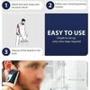 1/2PCS Male Shaving Aprons Creative Wall Mirror Suction Haircut Wrap Cape Home Salon Moustache Beard Shaving Apron Cleaning Bib