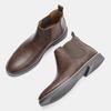 Men Boots Comfortable Retro Fashion 2026 Brand Boots Leather